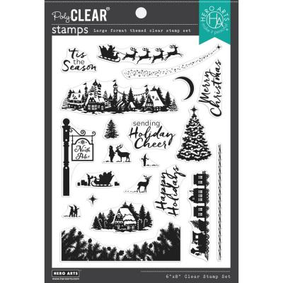 Hero Arts Stempel - North Pole Scenics